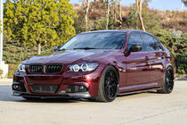 BMW 3-serie E90/E91 2005–2011 Frontbumper flaps (voor E90 2008-2011 M-Sport, carbon) foto 3