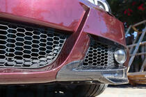 BMW 3-serie E90/E91 2005–2011 Frontbumper flaps (voor E90 2008-2011 M-Sport, carbon) foto 4
