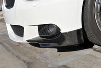BMW 3-serie E92/E93 2006–2013 Flap lipjes voor voorbumper (voor M-Sport 2006-2009, carbon) foto 2