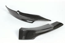 BMW 3-serie E92/E93 2006–2013 Flap lipjes voor voorbumper (voor M-Sport 2006-2009, carbon) foto 8