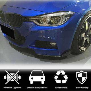 Frontbumper flaps (voor F30 M-Sport, carbon) BMW 3 Serie F30/F31 2012–2019 foto 3