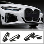 BMW 4-serie G22/23/26 2020– Frontlip voorbumper (voor G22/G23 M-Sport, carbon) foto 1