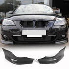 BMW 5 Serie E60/E61 2003–2010 Frontbumper flaps (voor M-Sport, carbon) foto 1