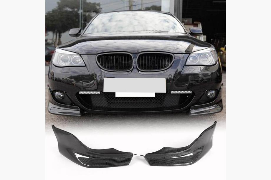BMW 5 Serie E60/E61 2003–2010 Frontbumper flaps (voor M-Sport, carbon) Image