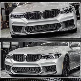 Front bumper lip flaps Flap (voor M5 F90 2017-2020, carbon) BMW 5 Serie G30/G31 2017–2023 foto 4