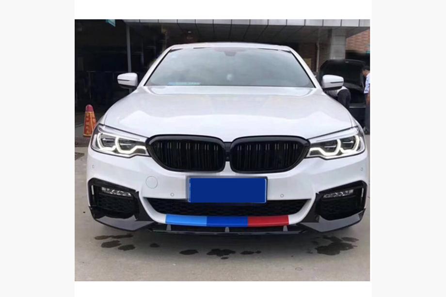 BMW 5 Serie G30/G31 2017–2023 Frontbumper flaps Flap V1 (voor M-Sport 2017-2020, carbon) Foto 2