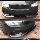 BMW 5 Serie G30/G31 2017–2023 Front bumper lip Flap V3 (voor M-Sport 2017-2020, carbon) foto 3