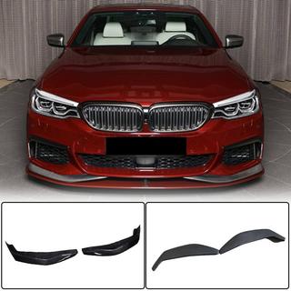 Front bumper lip Flap V3 (voor M-Sport 2017-2020, carbon) BMW 5 Serie G30/G31 2017–2023 foto 1