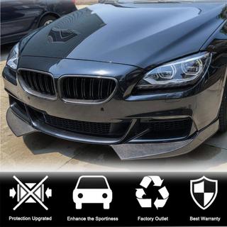 Frontbumper lipflaps Flap V1 (voor M-Sport, carbon) BMW 6-serie F12/F13/F06 2011–2018 foto 2