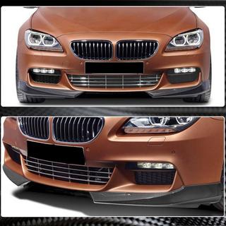 Frontbumper lipflaps Flap V1 (voor M-Sport, carbon) BMW 6-serie F12/F13/F06 2011–2018 foto 3