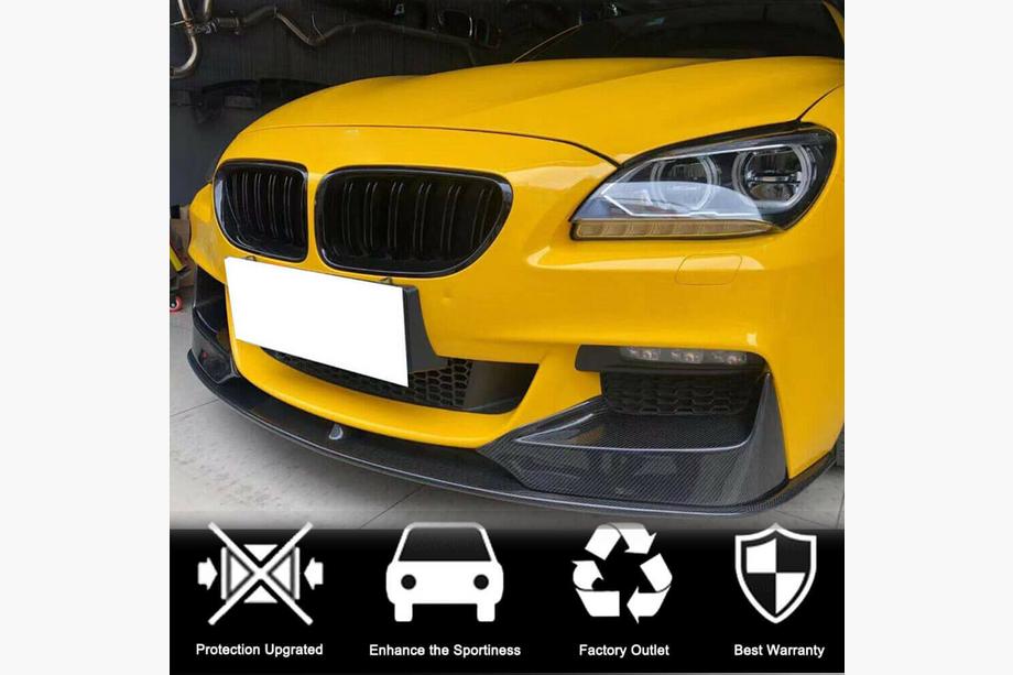BMW 6-serie F12/F13/F06 2011–2018 Voorbumper flaps Flap V2 (voor M-Sport, carbon) Foto 2