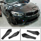 BMW 3 Serie F30/F31 2012–2019 Front bumper lip Flap V2 (voor F80, carbon) foto 1