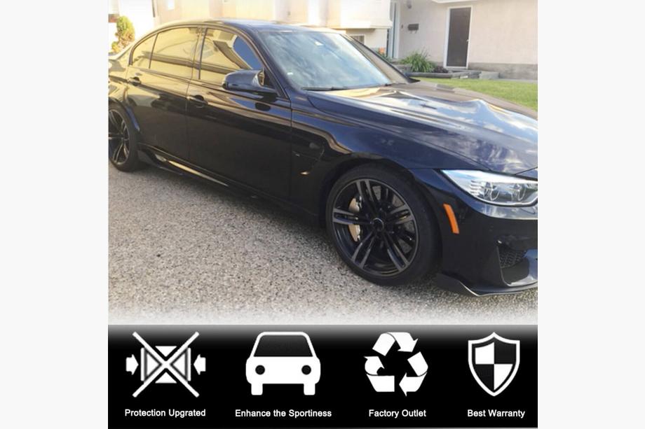 BMW 4 Serie F32/F33/F36 2012–2020 Frontbumper lip Flap V1 (voor F82/F83, carbon) Foto 3