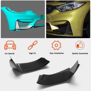 Frontbumper lip flaps Flap V3 (voor F82/F83, carbon) BMW 4 Serie F32/F33/F36 2012–2020 foto 3