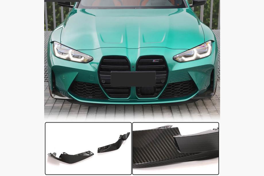 BMW 3 Serie G20/G21 2018– Voorbumper flaps (voor G80, carbon) Image