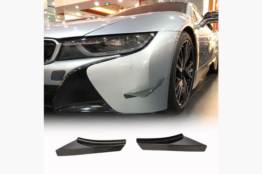 BMW I8 2014–2020 Frontbumper flaps (carbon) Image