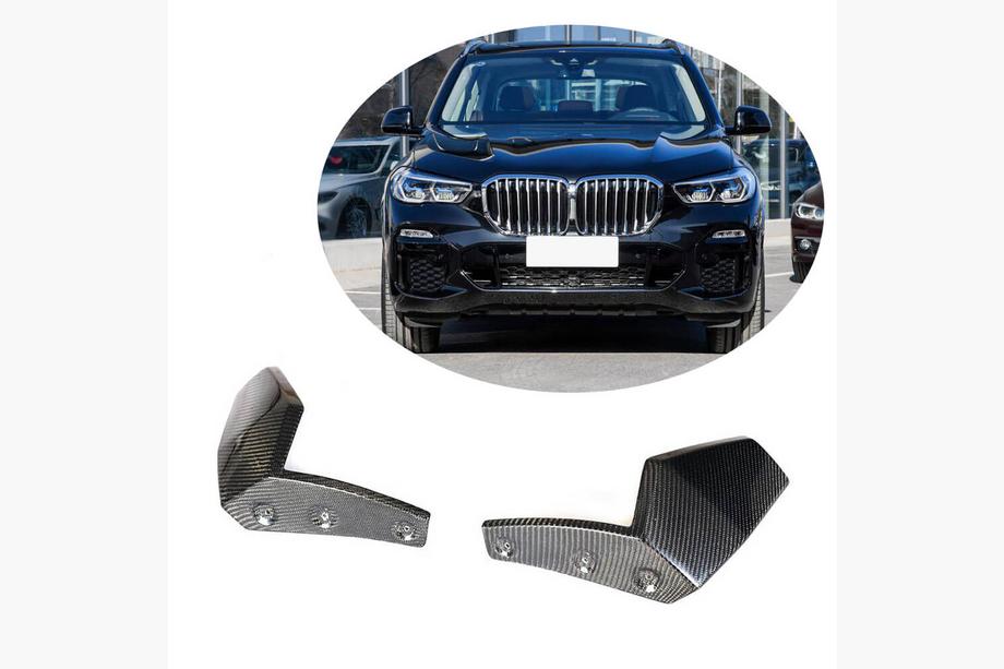BMW X5 G05 2019–2026 Flap voorbumperlip (2018-2022, echt carbon) Image