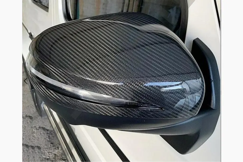 Mercedes G-Klasse W463 2018–2024 Carbon spiegelkappen (2 stuks) Foto 3