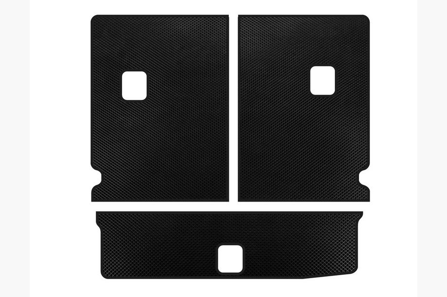 Chevrolet Orlando 2010–2018 EVA kofferbakmat V-1 (Zwart) Image