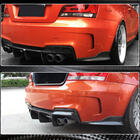 BMW 1 Serie E81/E82/E87/E88 2004–2011 Achterbumper flaps Flap (voor E82 1M, carbon) foto 3