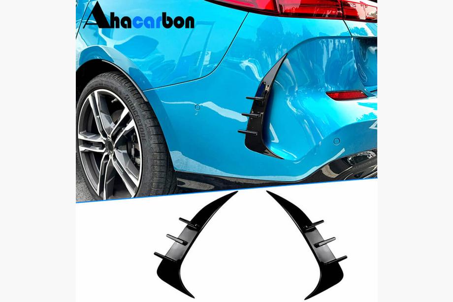 BMW 2 Serie Gran Coupe F44 2020–2024 Achterbumper lippen Flap ABS Image
