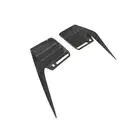 BMW 2 Serie G42 2021– Achterbumper splitters V1 (voor G87, carbon) foto 5