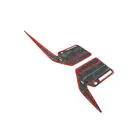 BMW 2 Serie G42 2021– Achterbumper splitters V1 (voor G87, carbon) foto 7