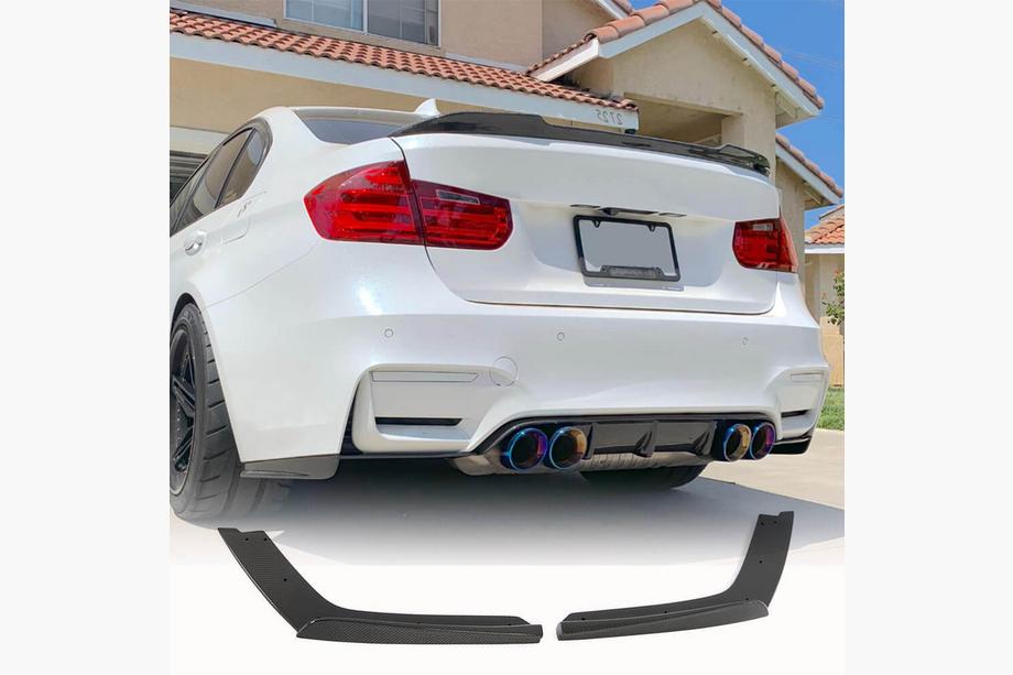 BMW 4 Serie F32/F33/F36 2012–2020 Achterbumper flaps Flap V2 (voor F82/F83, carbon) Image