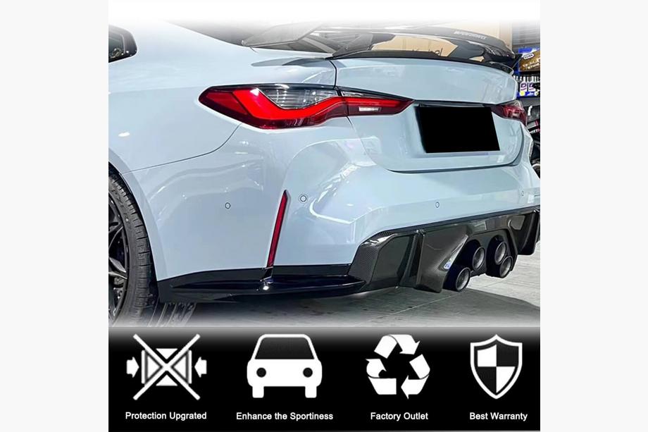 BMW 4-serie G22/23/26 2020– Achterbumper flaps Flap V1 (voor G82/G83) Foto 2