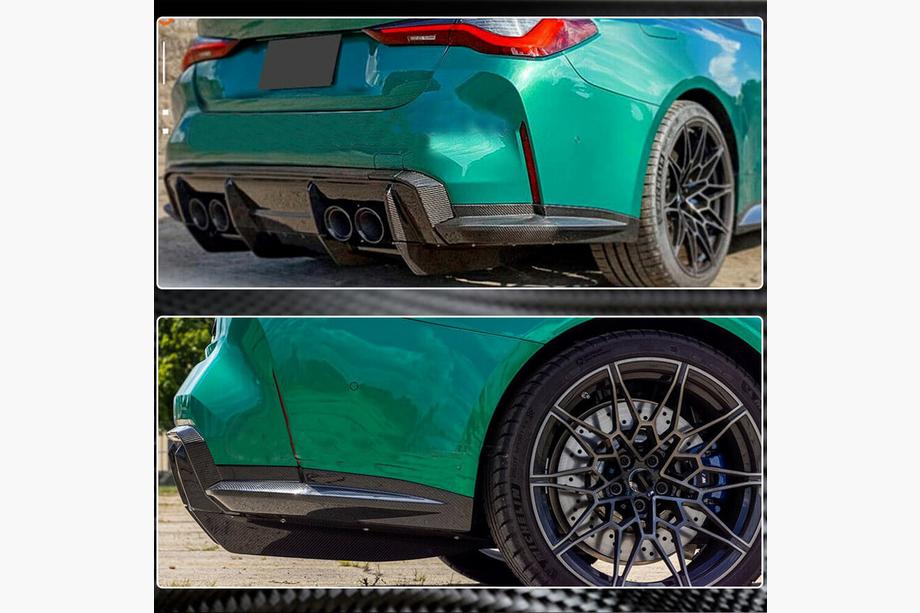 BMW 4-serie G22/23/26 2020– Achterbumper flaps Flap V1 (voor G82/G83) Foto 3