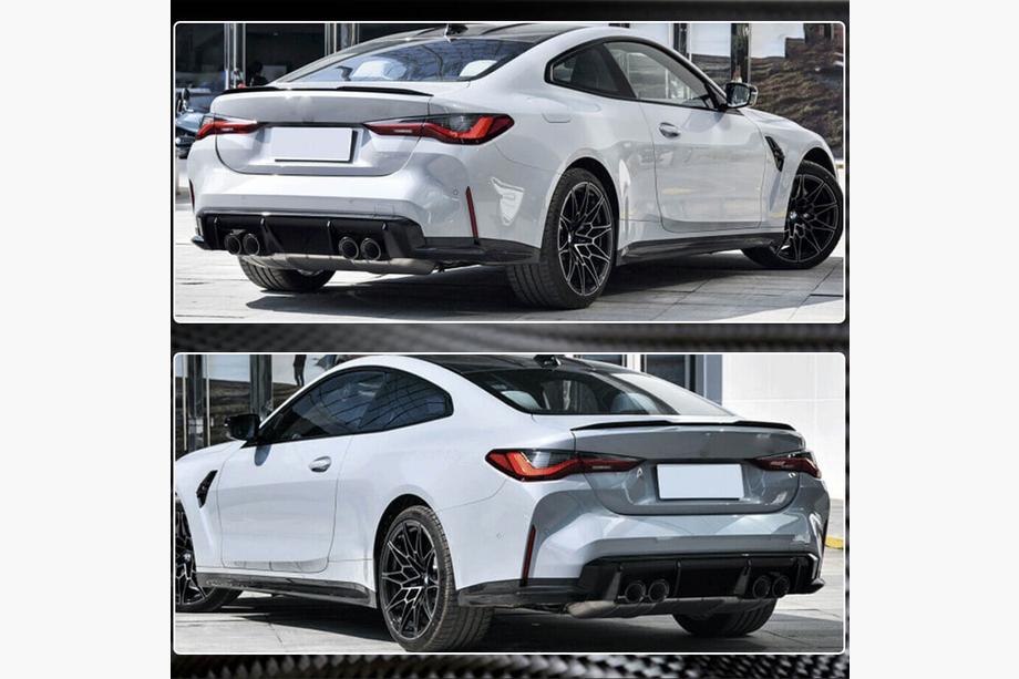BMW 4-serie G22/23/26 2020– Achterbumper flaps Flap V1 (voor G82/G83) Foto 4