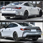 BMW 4-serie G22/23/26 2020– Achterbumper splitters Flap Carbon V2 (voor G82/G83) foto 4