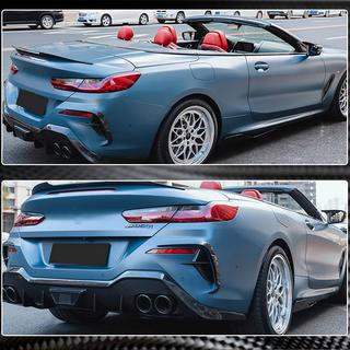 Aerodynamische achterbumper diffuser-appendages V2 (voor M-Sport, carbon) BMW 8-serie G14/G15/G16 2018– foto 4