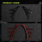 BMW 2 Serie G42 2021– Aerodynamische achterbumper inzetstukken (voor G87, carbon) foto 3