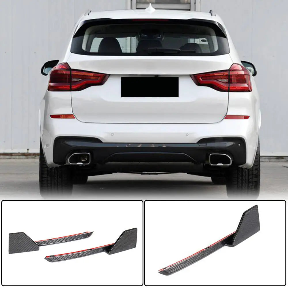 Flap achterbumper flaps (voor originele M-Sport 2018-2021, carbon) foto 1