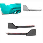 BMW X3 G01 2018– Flap achterbumper flaps (voor originele M-Sport 2018-2021, carbon) foto 2