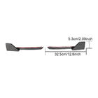 BMW X3 G01 2018– Flap achterbumper flaps (voor originele M-Sport 2018-2021, carbon) foto 5