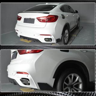 Achterbumper flaps Flap (voor M-Sport, carbon) BMW X6 F16 2014–2019 foto 3