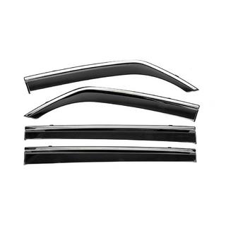 Windschermen met chromen sierlijst Niken Luxury (4 stuks) Mitsubishi Pajero Wagon III 1999–2006 foto 1