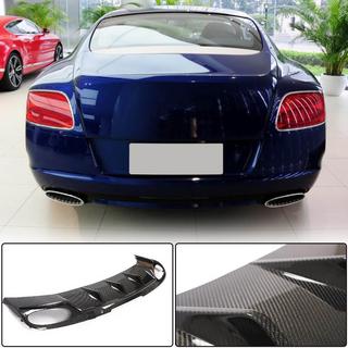 Achterbumper diffuser (carbon) foto 1
