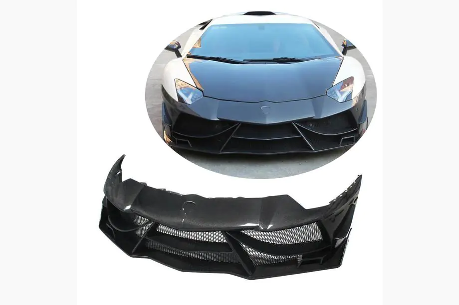 Lamborghini Aventador 2011–2022 Frontbumper lip (carbon) Image