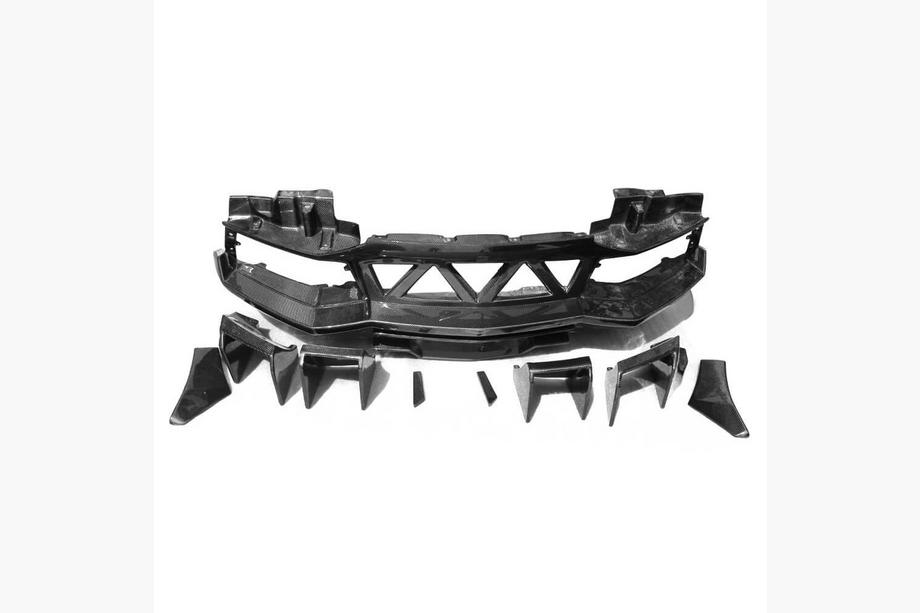 Lamborghini Aventador 2011–2022 Achterbumperbeschermlijst (carbon) Foto 4