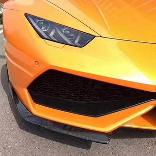 Voorbumper flaps Flap V1 (carbon) foto 3