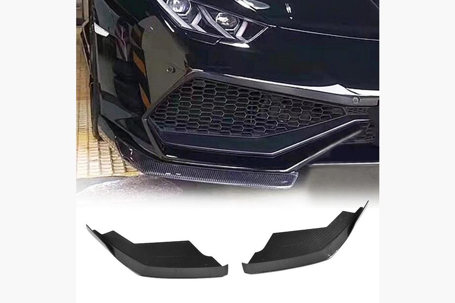 Lamborghini Huracan 2014– Voorbumper flaps Flap V1 (carbon) Image