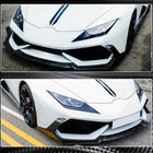 Lamborghini Huracan 2014– Voorbumper lip Lip V1 (droog carbon) foto 5
