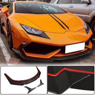 Voorbumper lip Lip V1 (droog carbon) foto 2