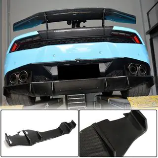 Achterbumper diffuser V1 (Carbon) foto 1