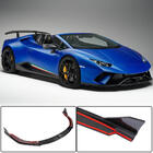 Lamborghini Huracan 2014– Voorbumper lip Lip V2 (carbon) foto 1