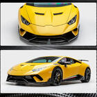 Lamborghini Huracan 2014– Voorbumper lip Lip V2 (carbon) foto 4