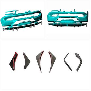 Achterbumper diffuser V2 (Carbon) Lamborghini Huracan 2014– foto 2